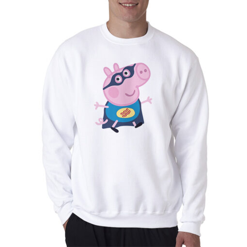 Peppa Pig Is A Super Hero Parody Sweatshirt