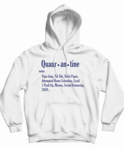 Quarantine Definition Noun Hoodie