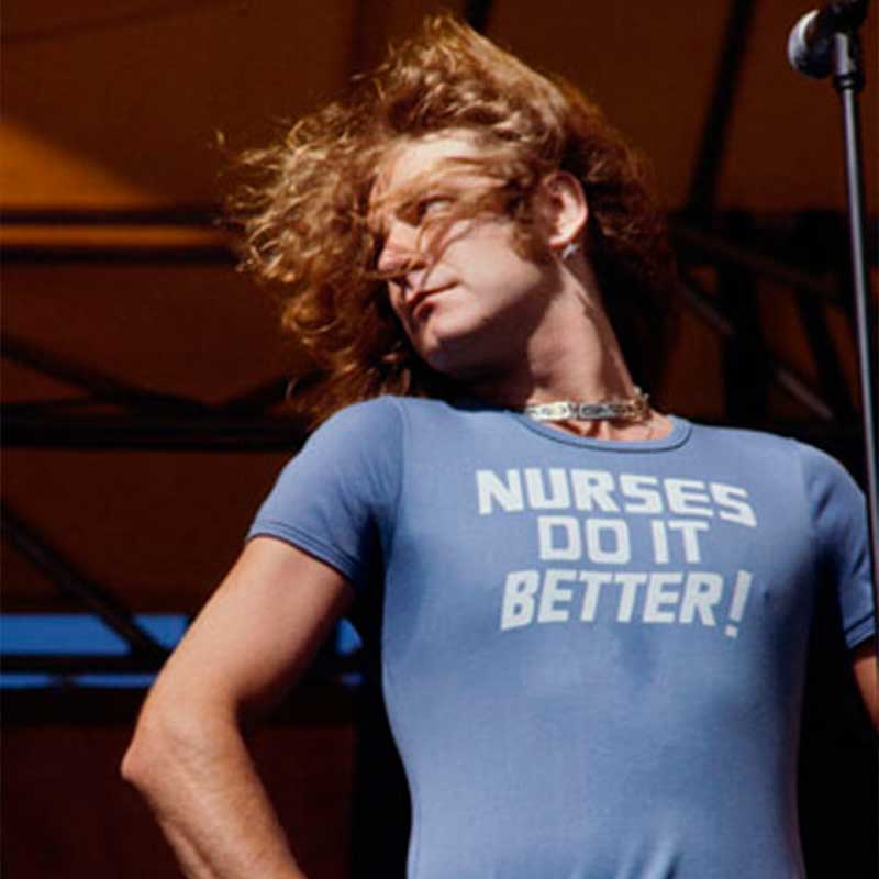 Robert Plant Nurses Do It Better T-Shirt