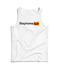 Stayhomehub Parody Pornhub Logo Tank Top
