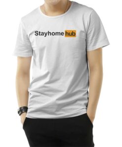 Stayhomehub Parody Pornhub Logo T-Shirt