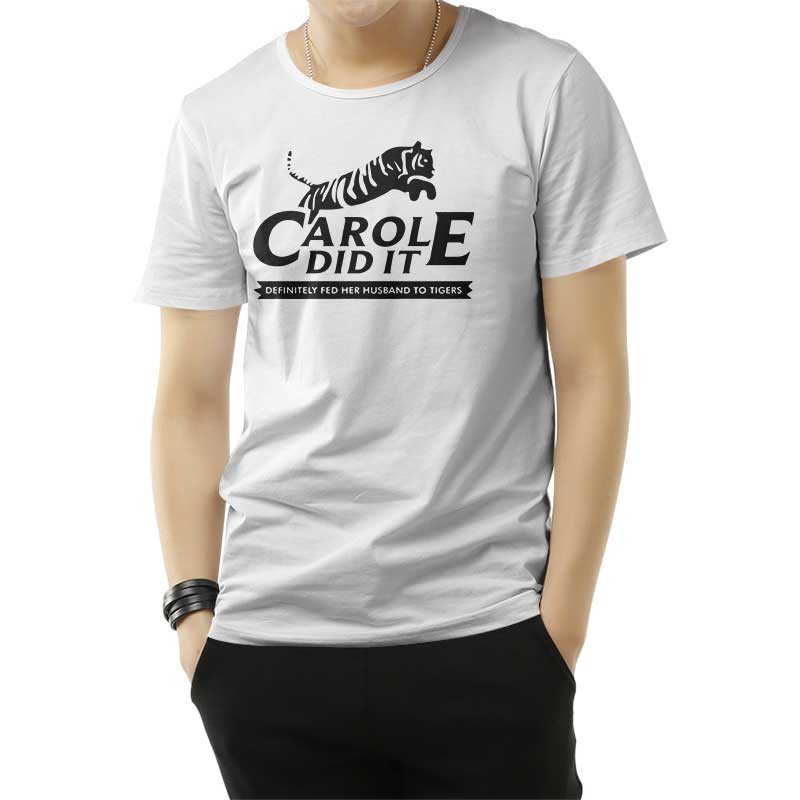 Tiger King Carole Did It T-Shirt