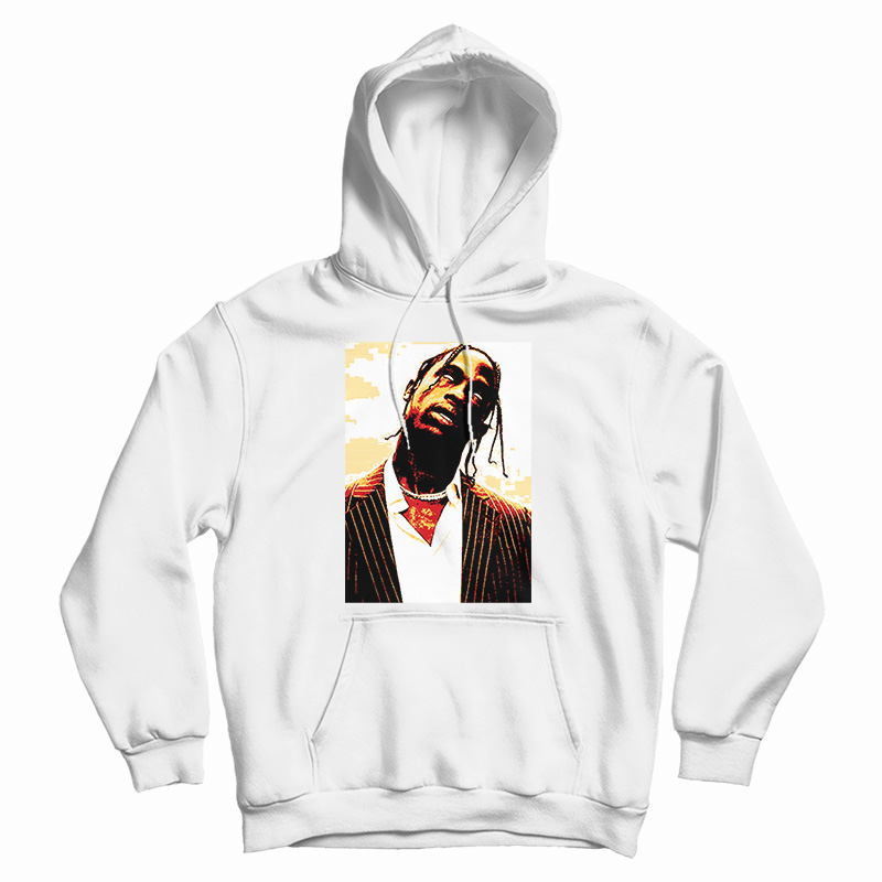 travis scott hoodie khaki