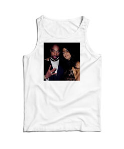 Tupac and Aaliyah Together Tank Top