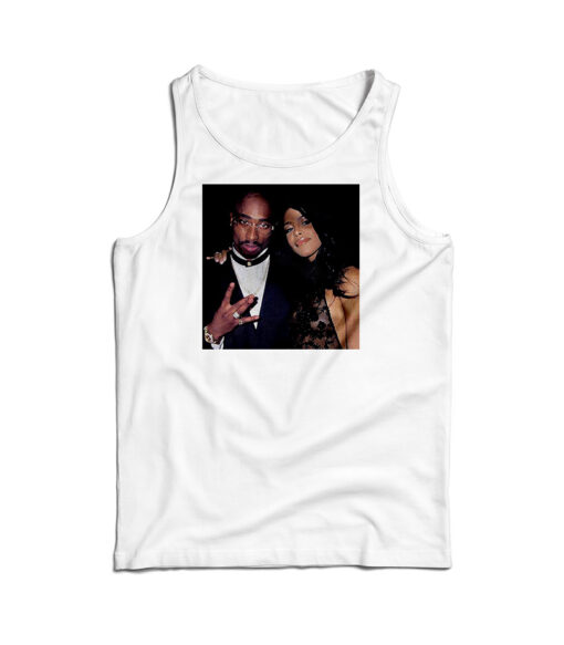 Tupac and Aaliyah Together Tank Top