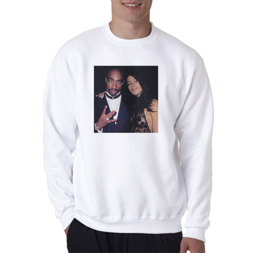 Tupac and Aaliyah Together Sweatshirt