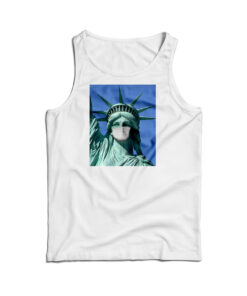 Virus Statue Of Liberty Parody Tank Top