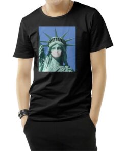 Virus Statue Of Liberty Parody T-Shirt