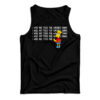 I Will Not Feed The Whores Drugs Bart Simpson Tank Top