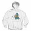 Bear And Chibi Totoro Hoodie