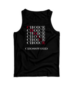 Choice Choice Choice Crossword Tank Top