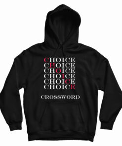 Choice Choice Choice Crossword Hoodie