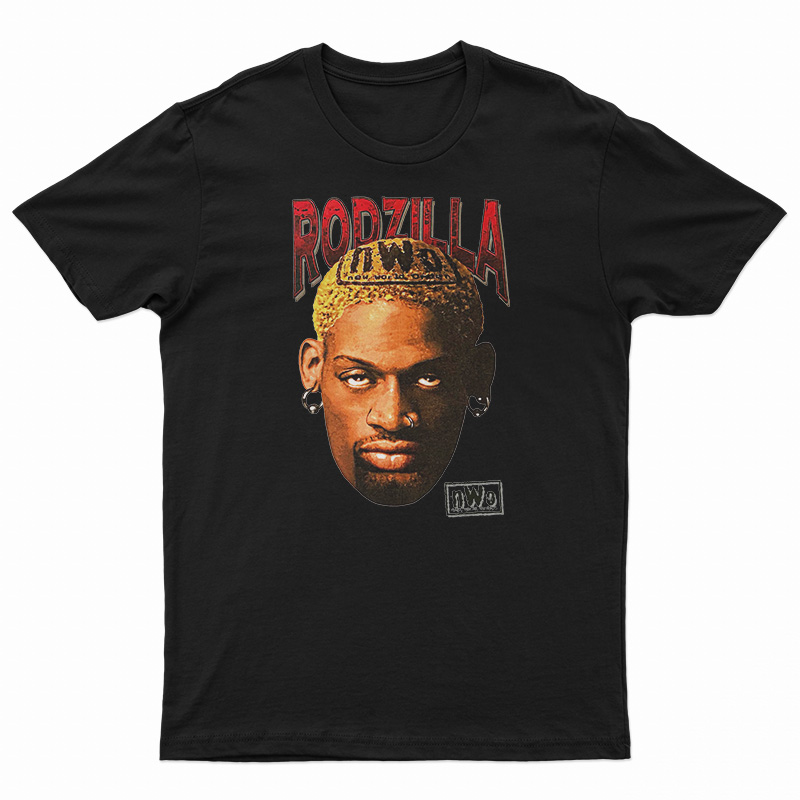 Dennis Rodman Rodzilla The Worm NWO Wrestling T-Shirt