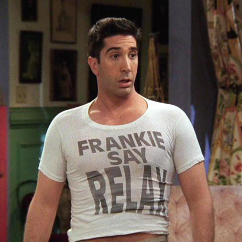 Frankie Say Relax The One With The Tiny T-Shirt
