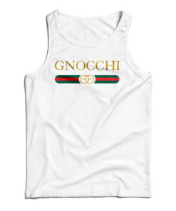 Gnocchi Gucci Parody Tank Top