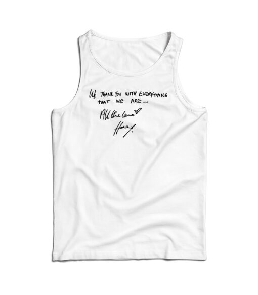 Harry Styles All The Love Tank Top