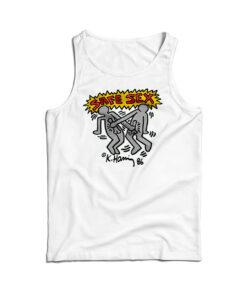 Harry Styles Keith Haring Safe Sex Tank Top