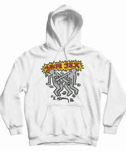 Harry Styles Keith Haring Safe Sex Hoodie
