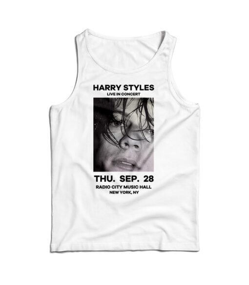Harry Styles Live in Concert Radio City Music Hall New York Tank Top