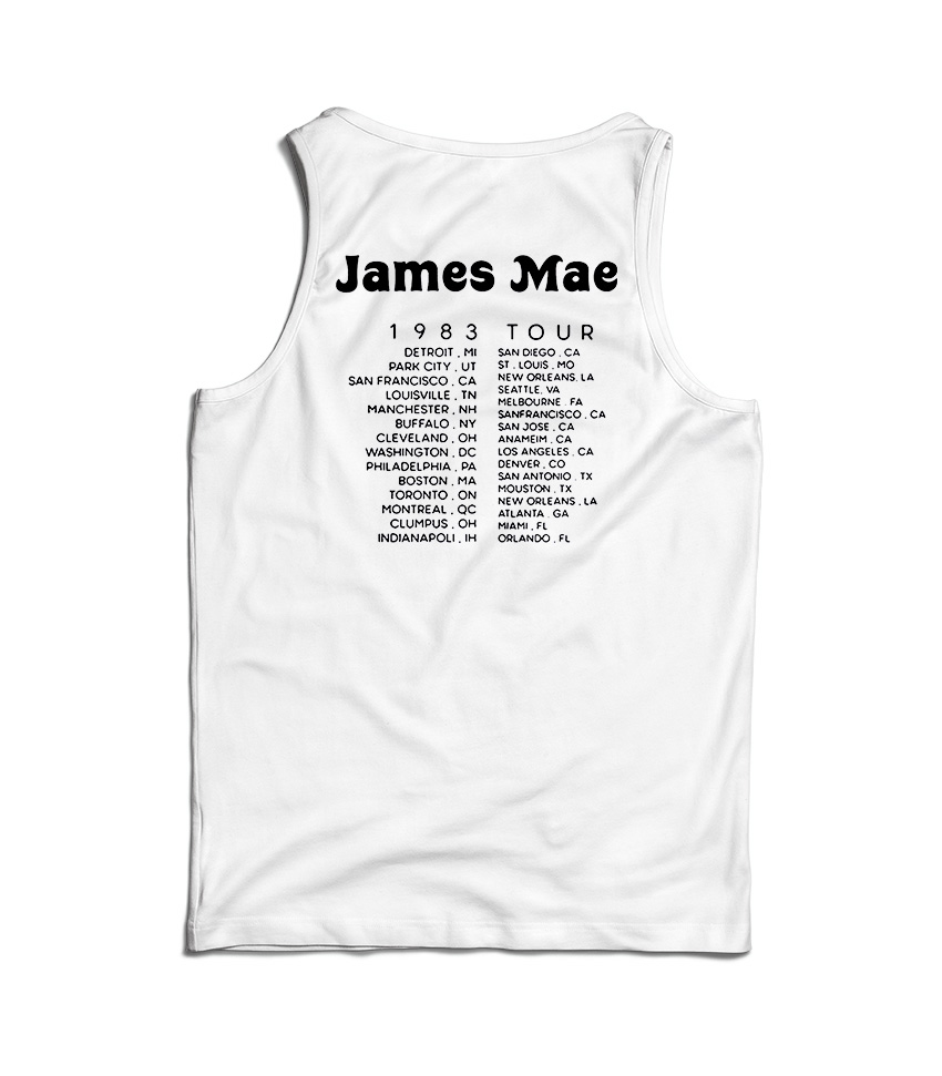 James Mae 1983 Tour Back Tank Top