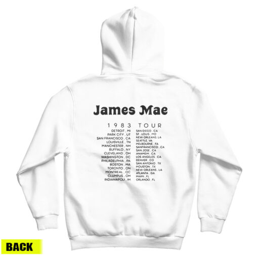James Mae 1983 Tour Back Hoodie
