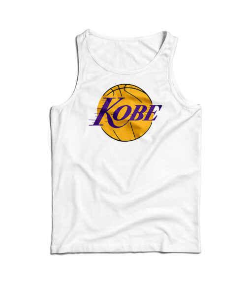 Los Angeles Lakers Logo Kobe Bryant Tank Top