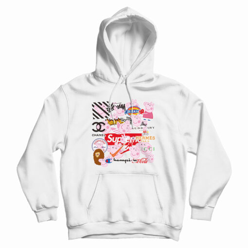 Peppa Pig X Popular Clothing Brands Hoodie