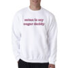 Satan Is My Sugar Daddy Girls Sweatshirt