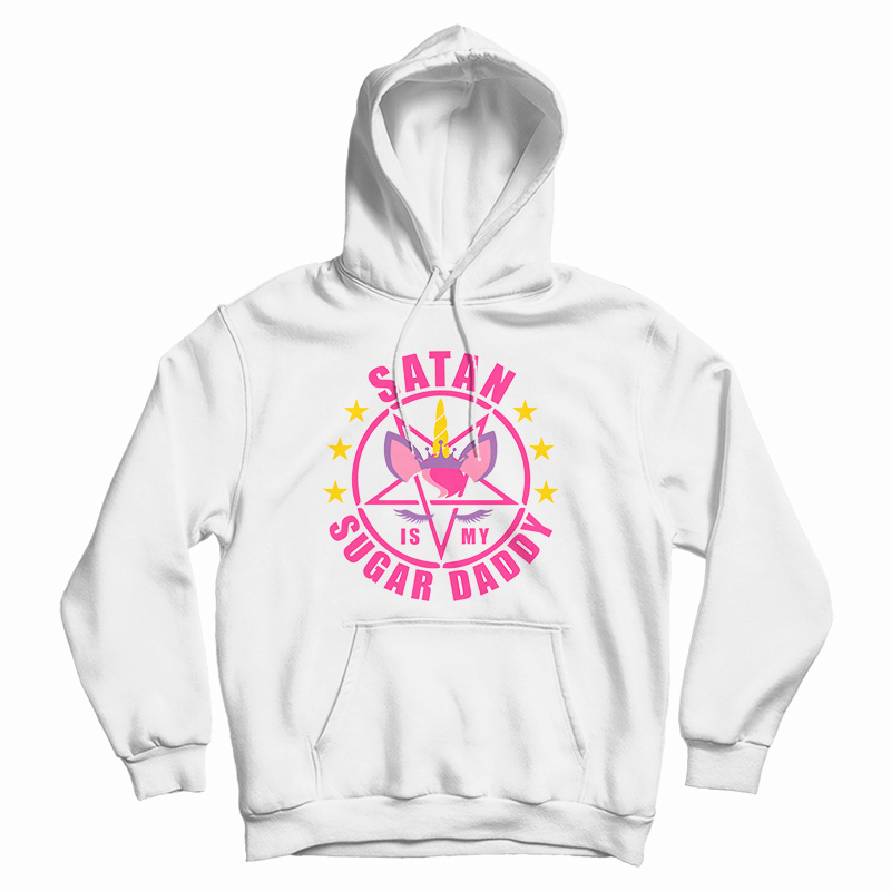 Satan Is My Sugar Daddy Hoodie Death Metal