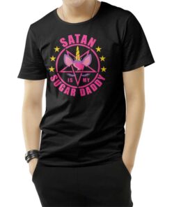 Satan Is My Sugar Daddy T-Shirt Death Metal