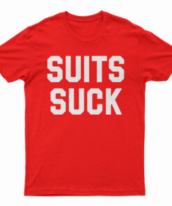 Suits Suck Billy Walsh T-Shirt