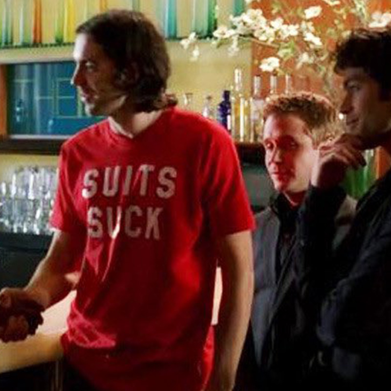 Suits Suck Billy Walsh T-Shirt