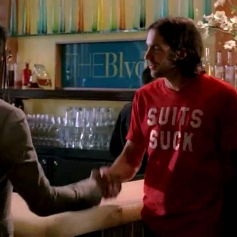 Suits Suck Billy Walsh T-Shirt