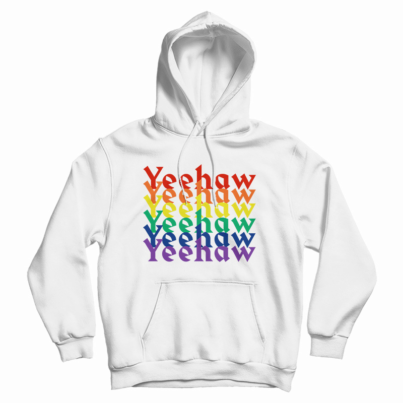 Yeehaw Rainbow Gift Hoodie