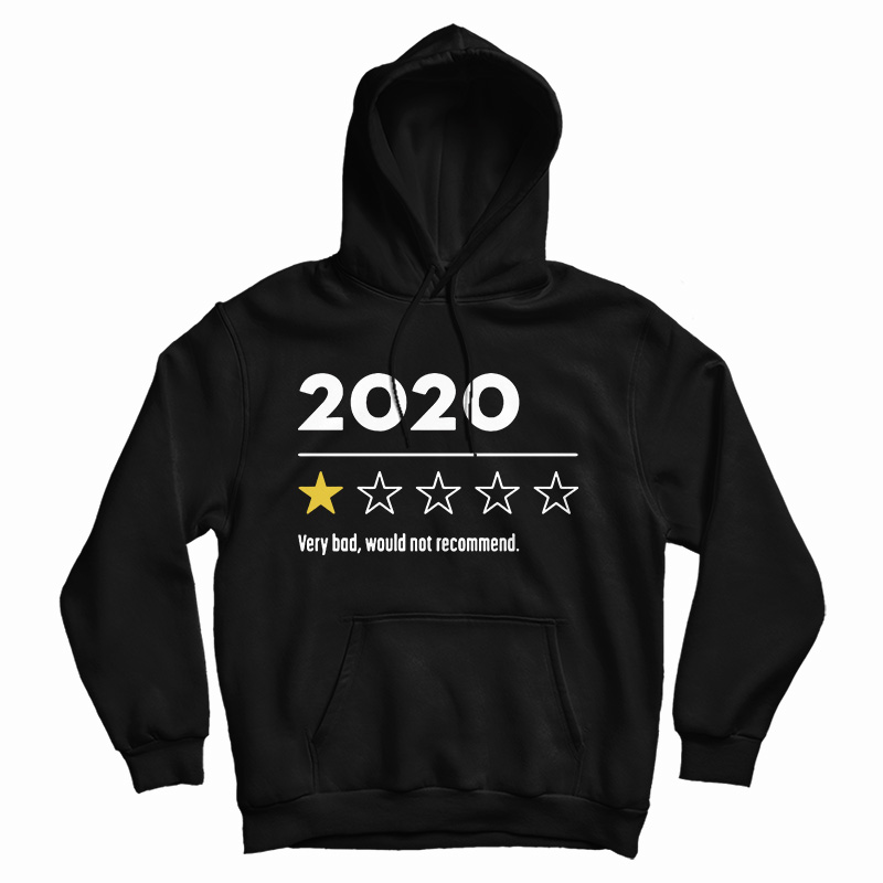 2020 Very Bad Would Not Recommend Hoodie