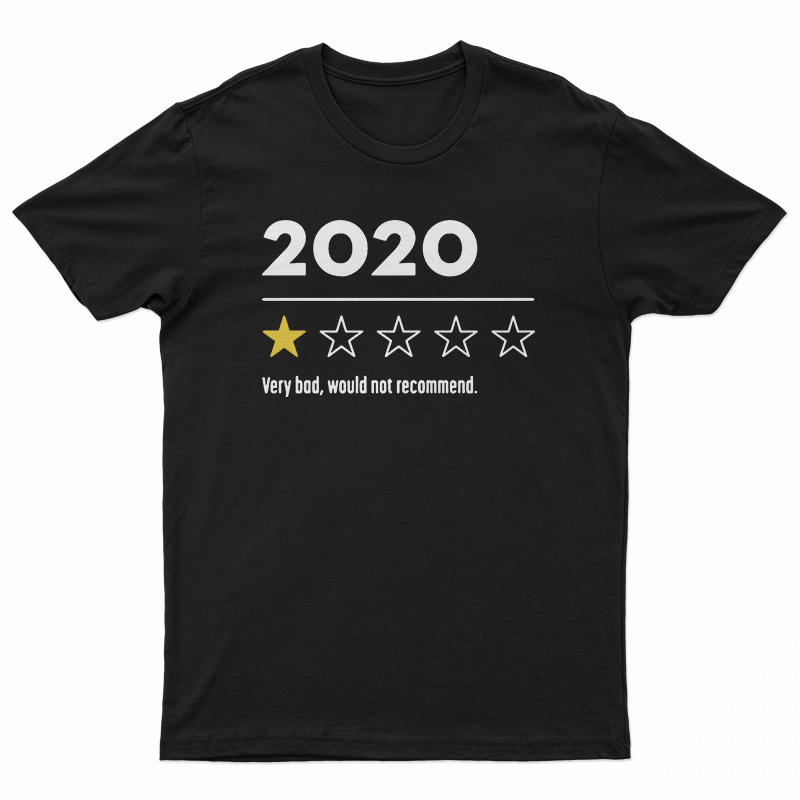 2020 do not recommend t shirt