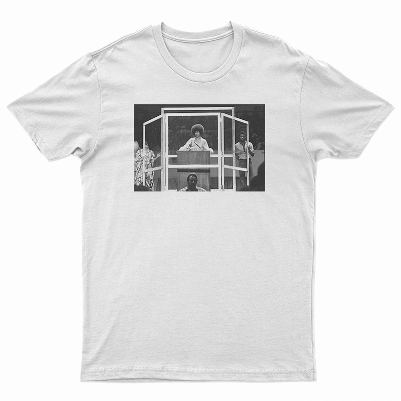 Angela Davis Speaking At Madison Square Garden T-Shirt