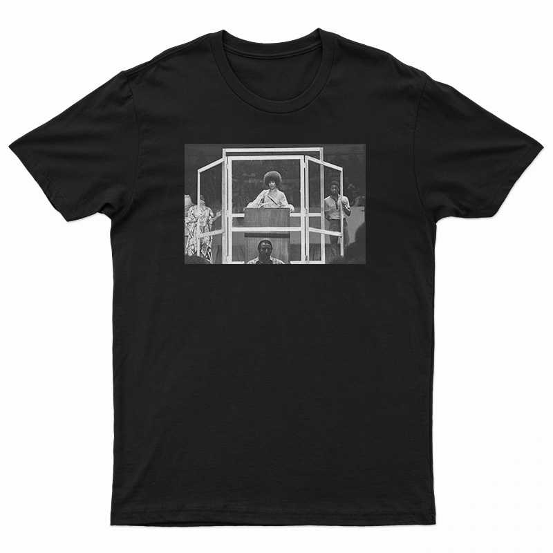 Angela Davis Speaking At Madison Square Garden T-Shirt