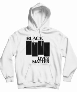 Black Lives Matter Black Flag Parody Hoodie