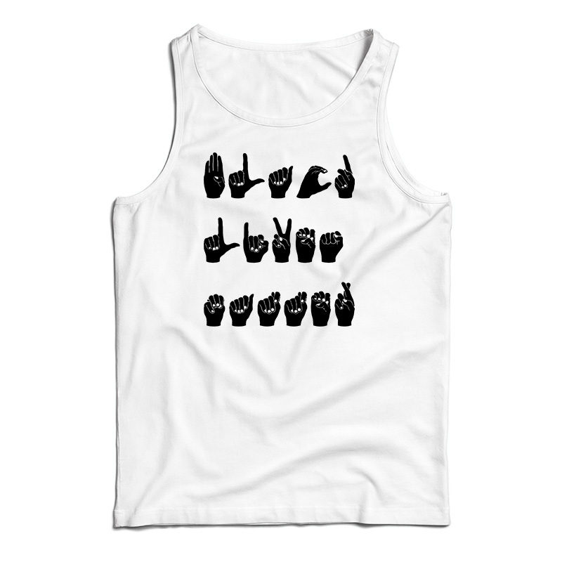 Black Lives Matter Symbol Tank Top