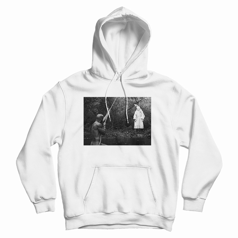 Black Man Lynching KKK Hoodie