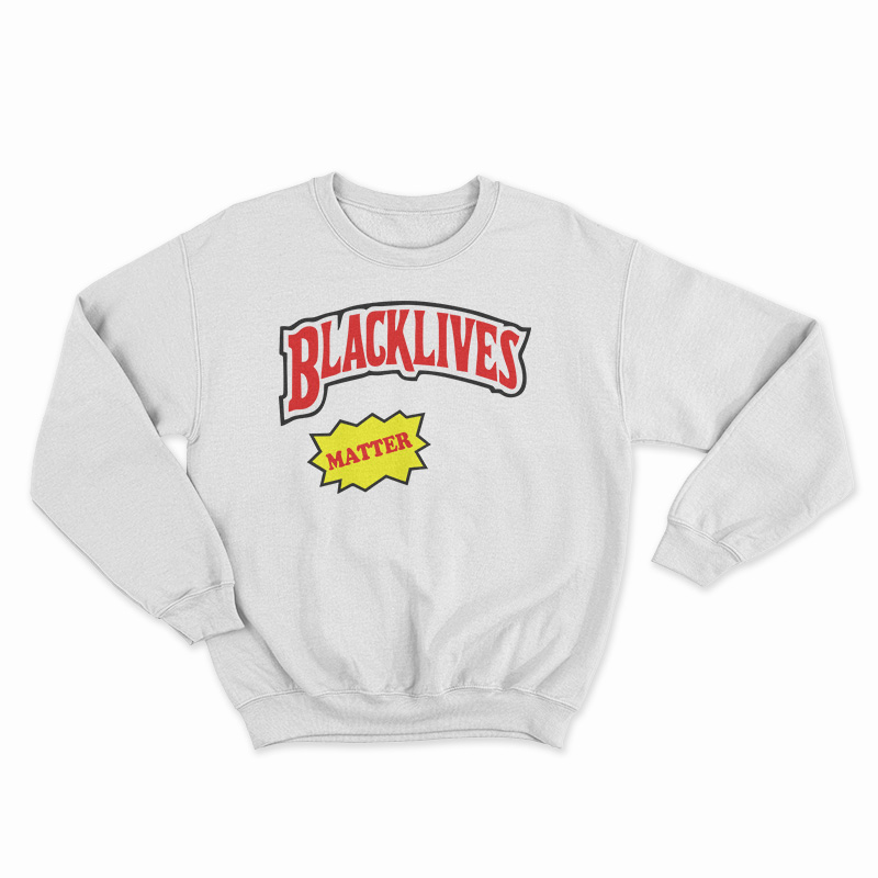 Black Lives Matter Backwoods Style Sweatshirt