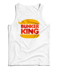 Bunker King Parody Logo Tank Top