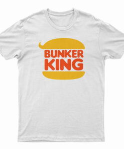 Bunker King Parody Logo T-Shirt