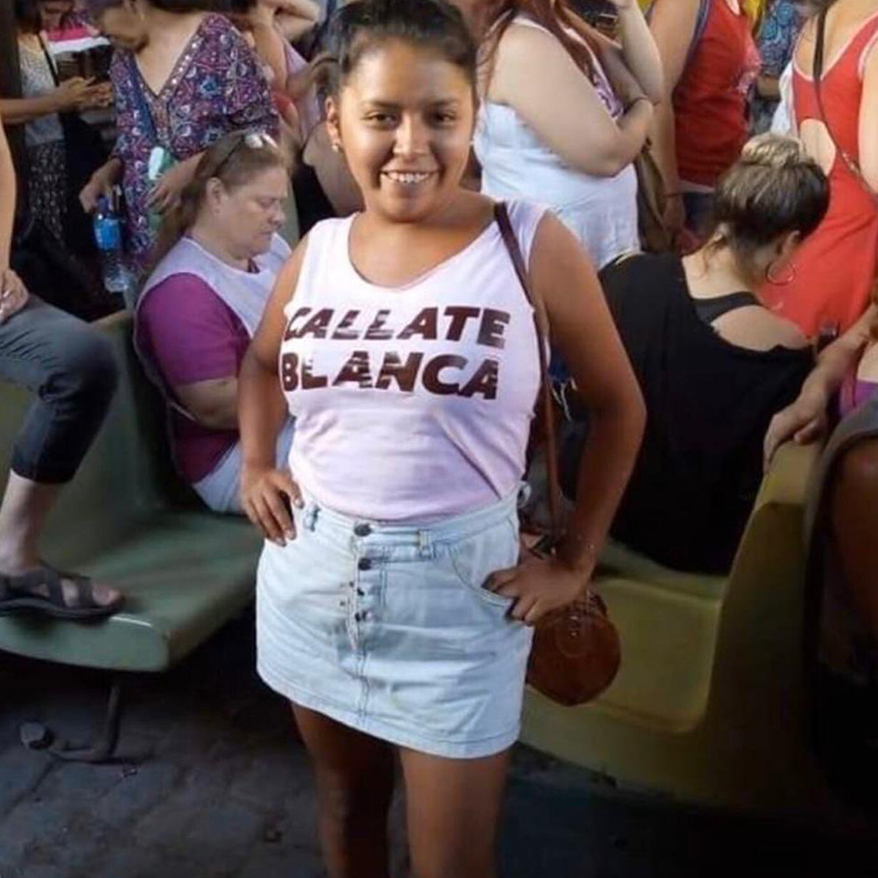 Callate Blanca Tank Top