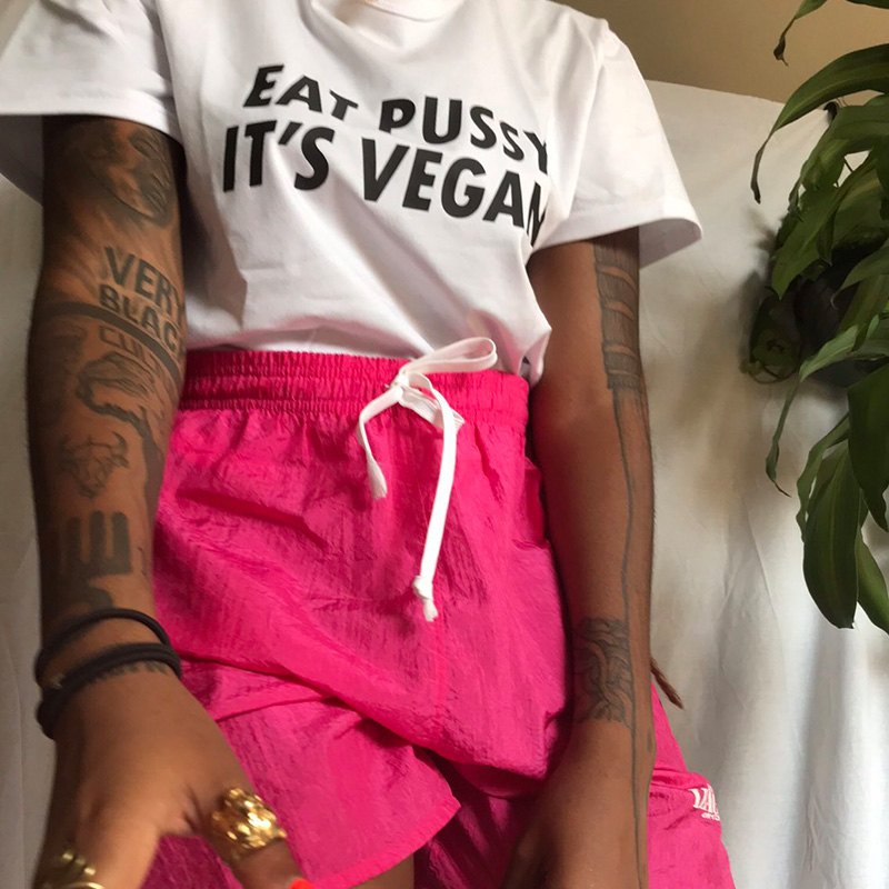 Eat Pussy It's Vegan T-Shirt