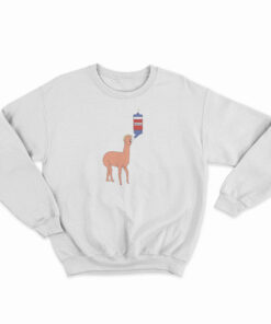 Giraffe Trump Anti Trump Parody Sweatshirt