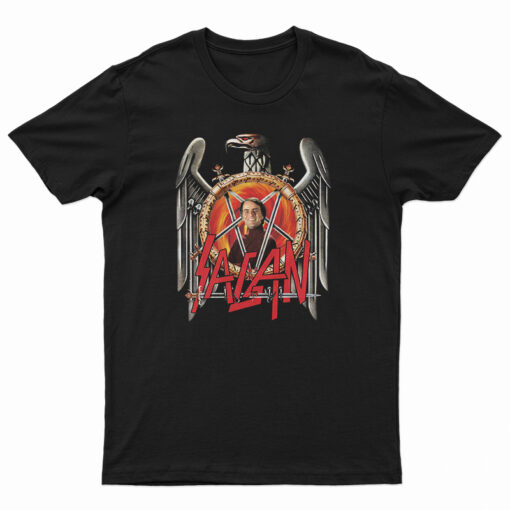 Hail Sagan Slayer X Carl Sagan Parody T-Shirt
