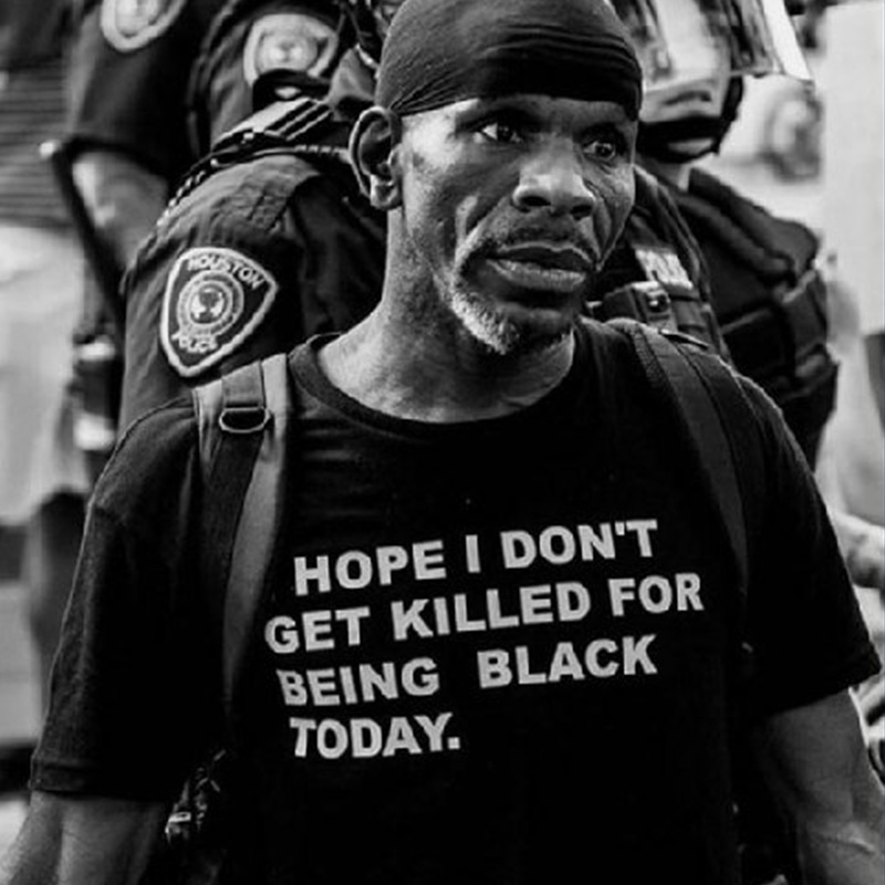 I Hope I Don’t Get Killed For Being Black Today T-Shirt