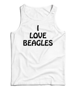 I Love Beagles Tank Top